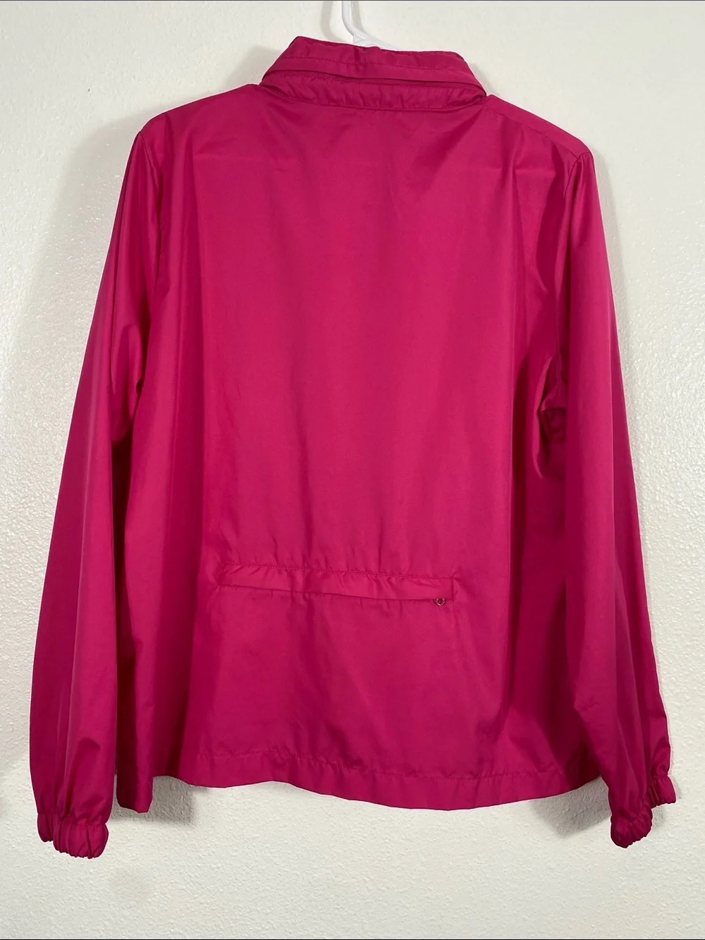 Danskin Now Hot Pink Lightweight Zip-Front Windbreaker Size Xl